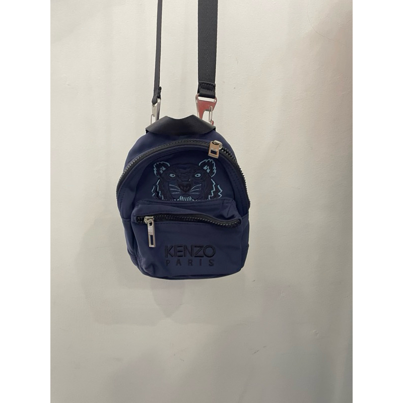 Kenzo Bag 3 in 1 Navy (Backpack Sling bag Waist bag)