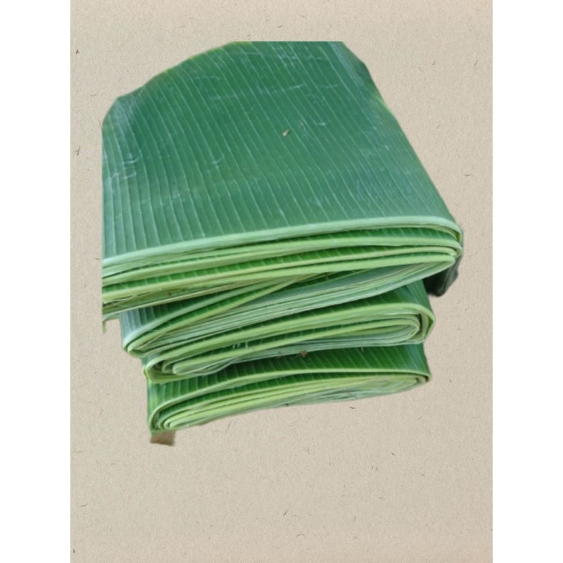 

Daun pisang segar seikat 900 grm