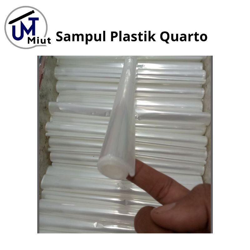 

Paket sampul buku Kraft dan Plastik Qwarto