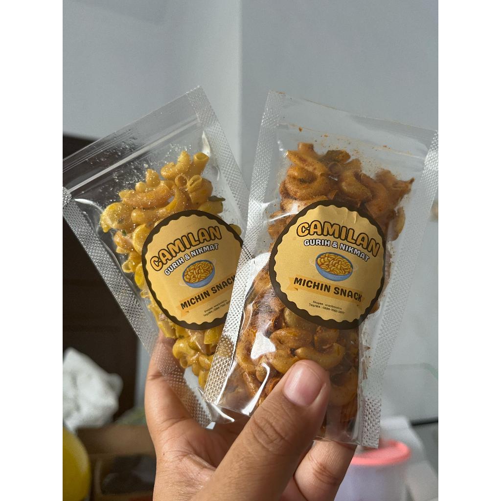 

Makaroni cikruh bantet kerang uril asin gurih nikmat daun jeruk