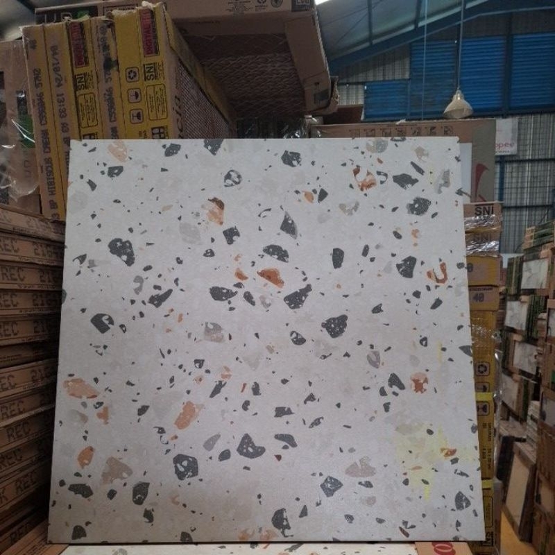 KERAMIK LANTAI KASAR (MATT) 60X60 RENAULT CREAM