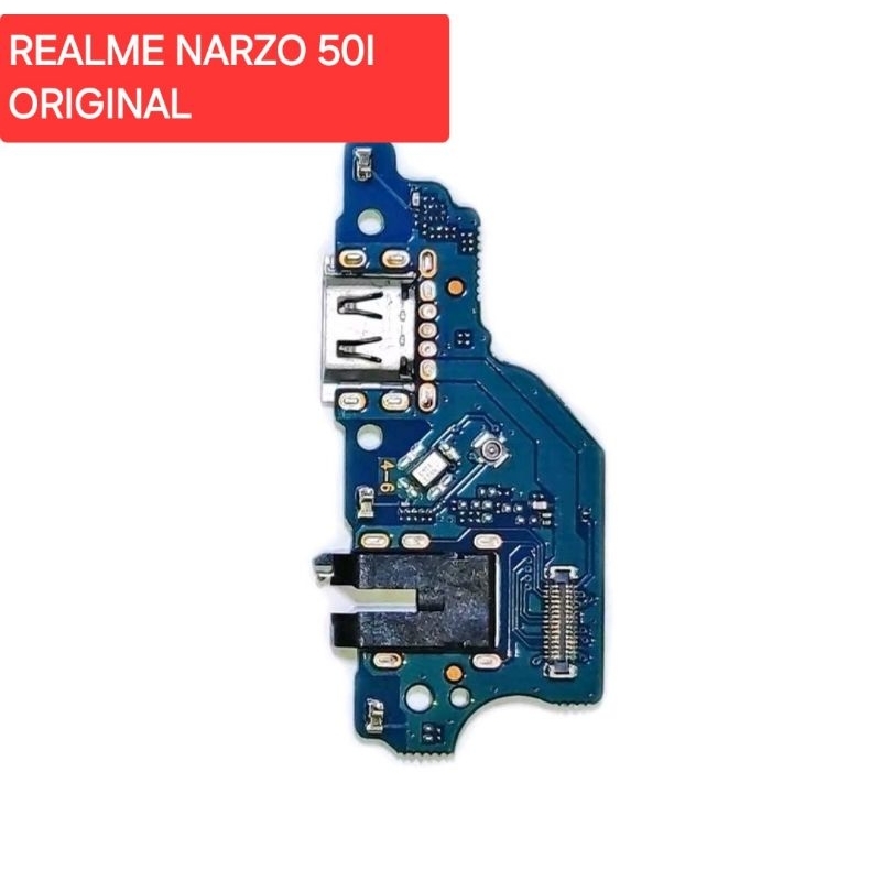 PAPAN CAS / CONNECTOR CHARGER REALME NARZO 50i ORIGINAL