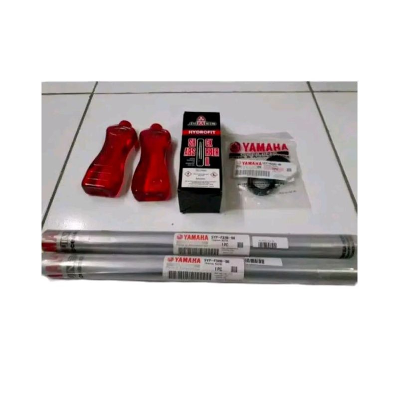 ASS SHOCK HALU HALU DEPAN PAKET KOMPLIT BANGET UNTUK MOTOR YAMAHA JUPITER MX  OLD/LAMA KODE 5YP