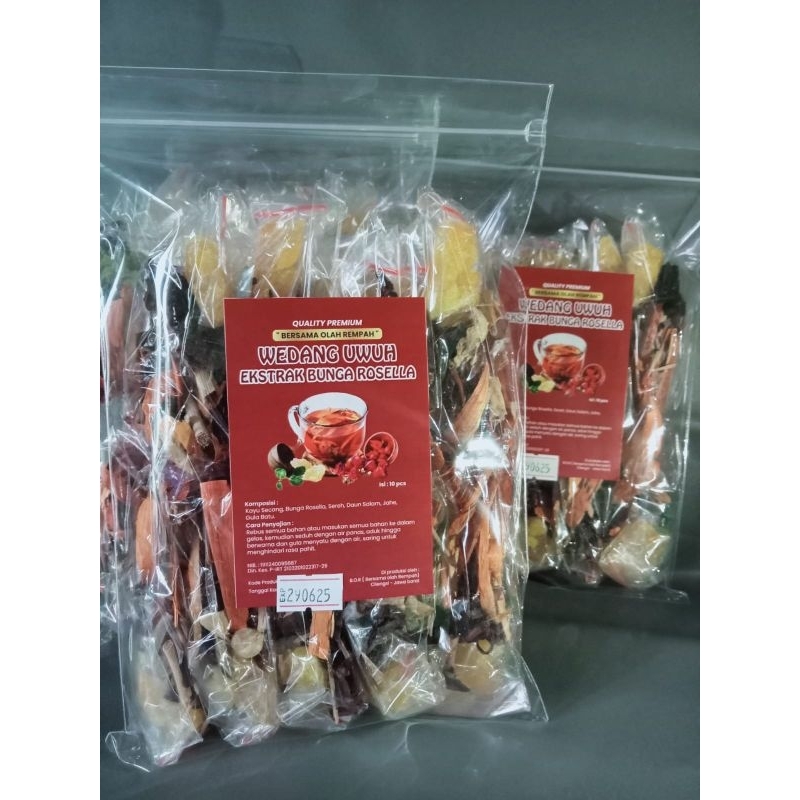 

Wedang Rempah Bunga Rosella+gula batu