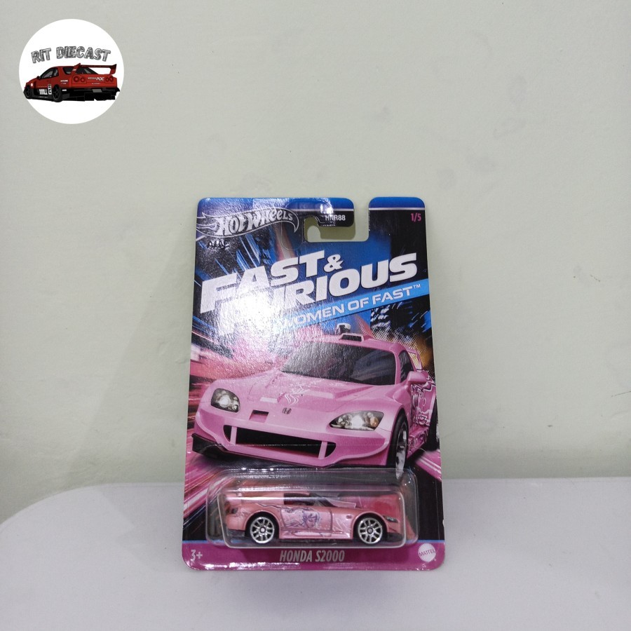 Hotwheels Honda S2000 Suki Pink