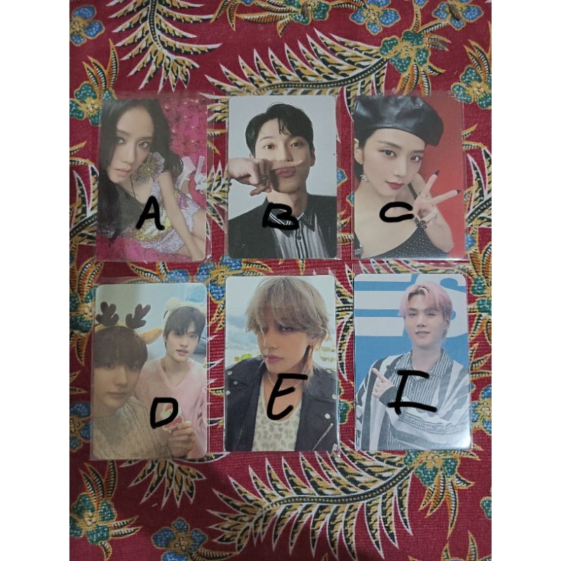 photocard jisoo Blackpink