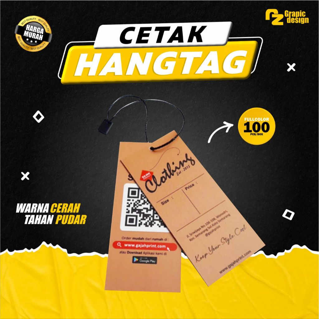 

Cetak Hangtag Murah Bahan ArtCarton 260gr – Bisa Desain Sendiri, Cocok untuk Usaha