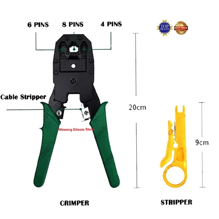 TANG CRIMPING / CRIMPING TOOL NETWORK TOOL ADAPTER RJ45 CONNECTOR HT-315