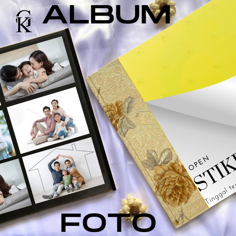 Album Foto Magnetic Jumbo Cover Stiker12R/Album foto 12R/Album magnetic stiker