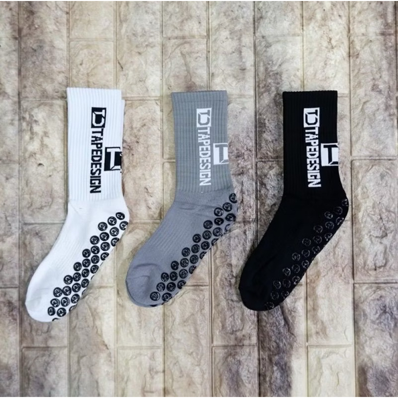 Kaos Kaki Dewasa Tape Design Kaos Kaki Futsal Sebetis AntiSlip