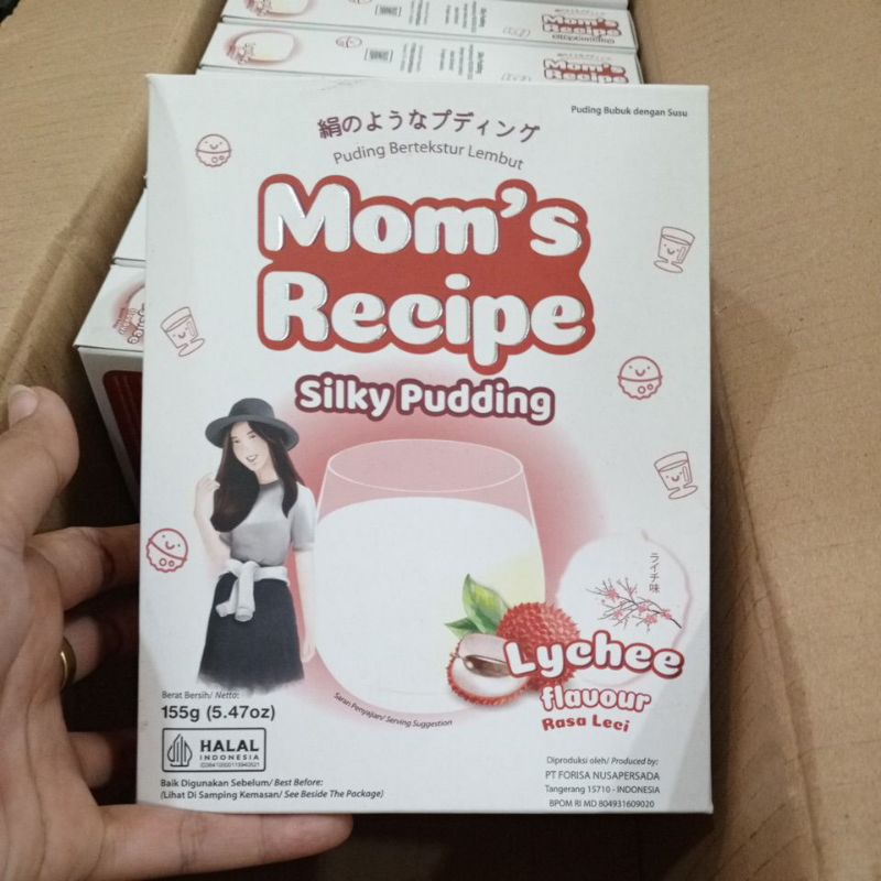 

Silky puding mom's recipe Lychee