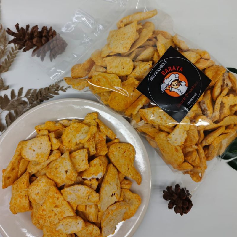 

Basreng Koin Keju Pedas RIKI ASLI pipih bulat Cimahi Pojok Bandung