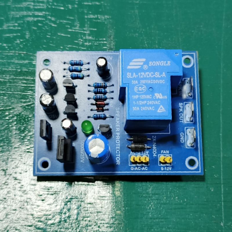 Kit speaker protektor mono 30a anti korslet dan dc protector komponen original