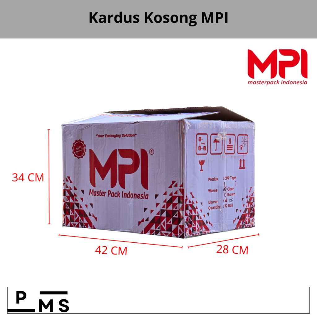 

Kardus Kosong Bekas MPI Uk 42 x 28 x 34 (P x L x T)