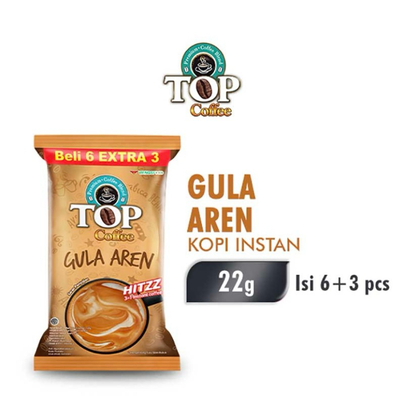 

Kopi enak Kopi Murah Top Kopi Gula Ren isi 6+3 x 22g