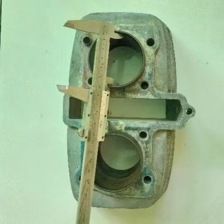 Blok Cylinder cilinder head 2 motor Honda CB 200 twin