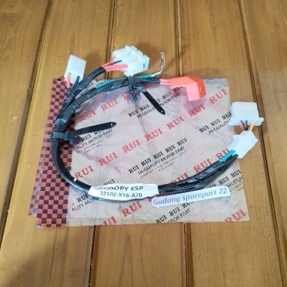 Kabel bagian accu aki scoopy esp 32102-K16-N20 rui