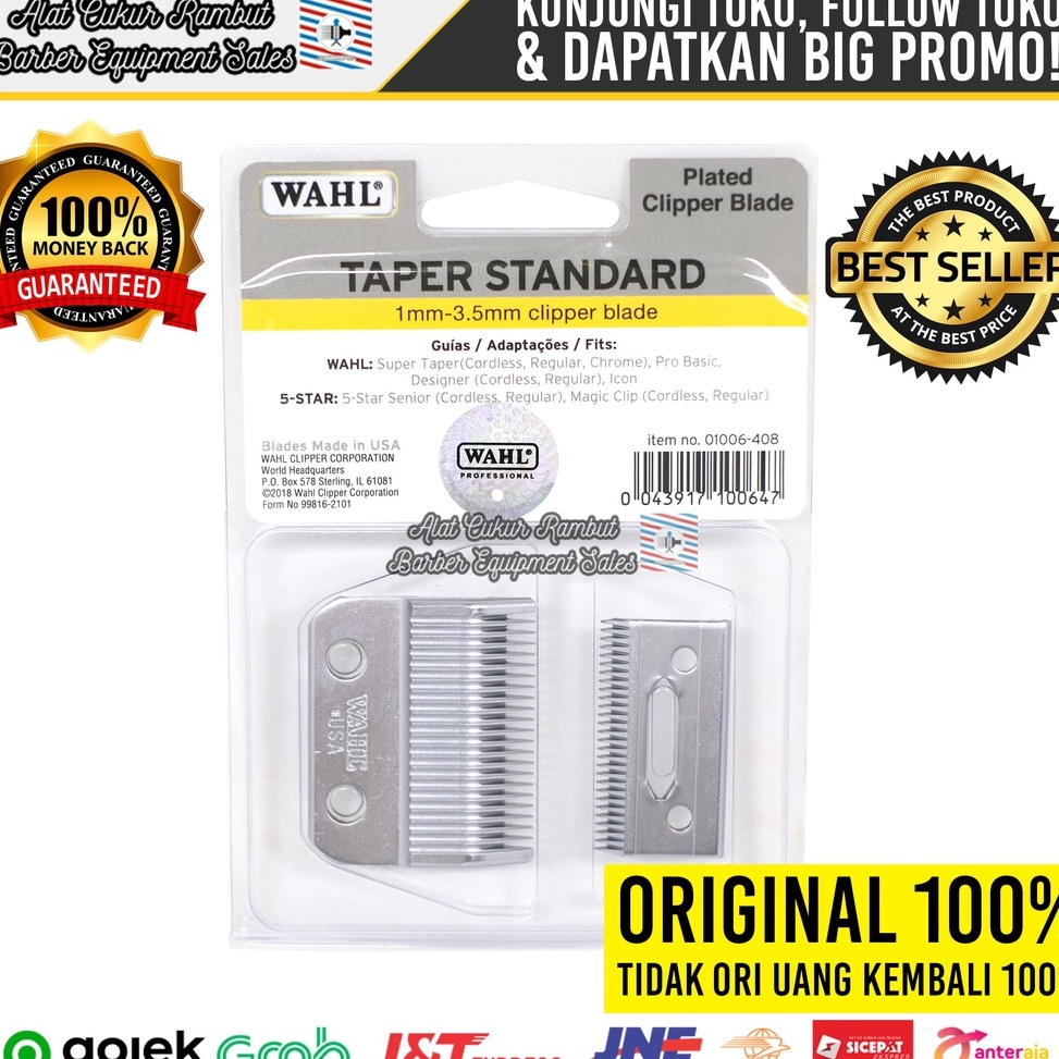 55HARGA SPESIAL Mata Wahl Super Taper Original Blade Wahl Super Taper Original