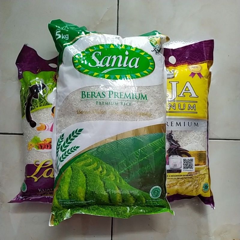 

beras eceran ekonomis kemasan 1000 gram (repack 1 kg) pulen enak beras premium