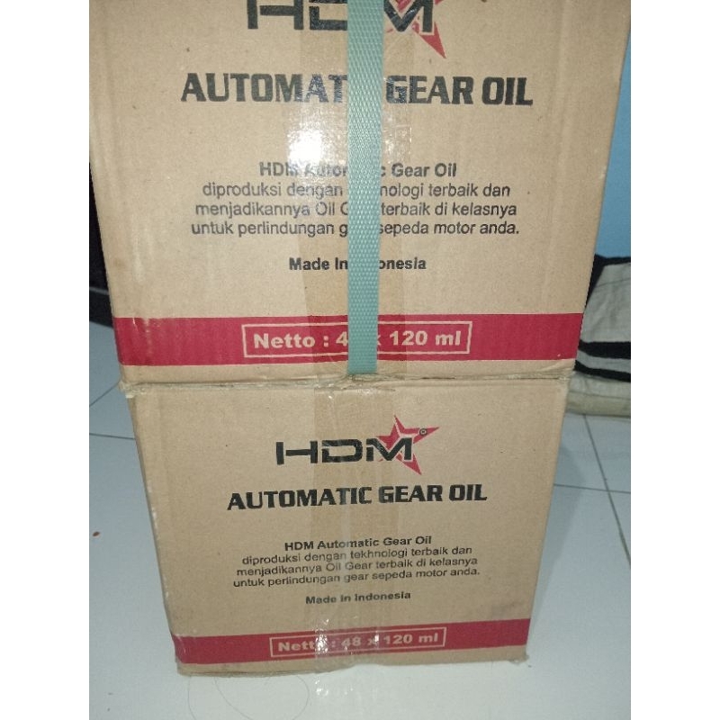 Grosir Oli transmisi motor matic oli gardan matic 120ml HDM