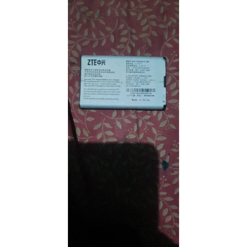 Baterai mifi modem wireless router ZTE M80