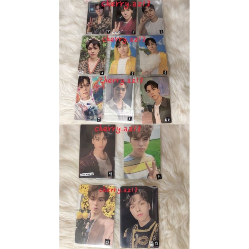 Batch 2 READY aab pc Photocard Vernon spill the feels weverse lucky draw ld is right here yzy yizhiy