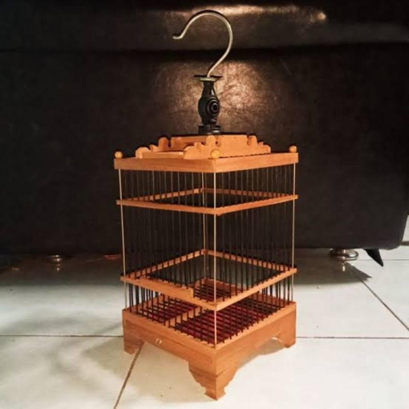 Sangkar mini burung kecil sudah finishing