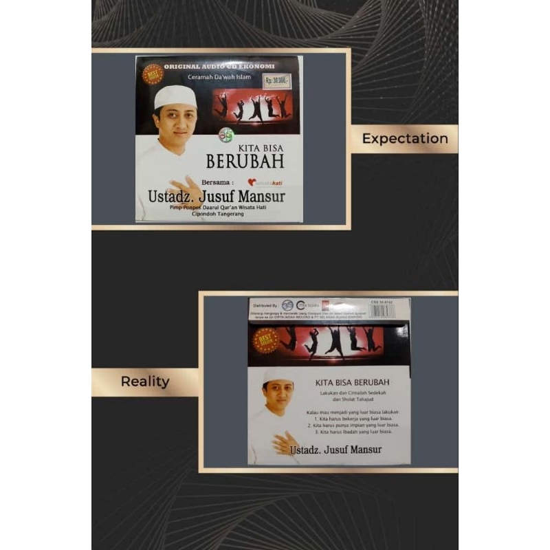 CD audio ceramah ustadz Jusuf kita bisa berubah