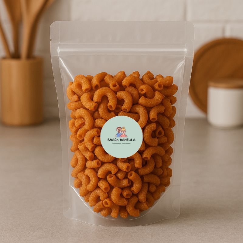 

Snack Baheula Makaroni Kering Ukuran Medium 100 Gr