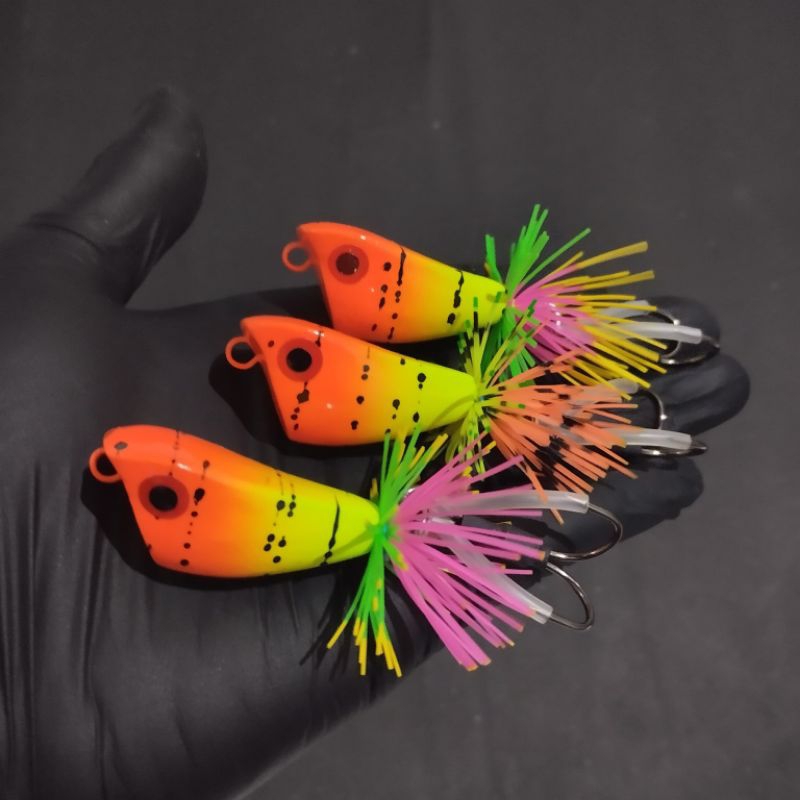 UMPAN GABUS TOMAN JUMP FROG 4CM