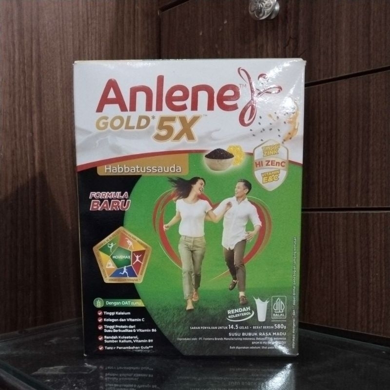 

Anlene Gold 5x Habbatussauda 580 gr