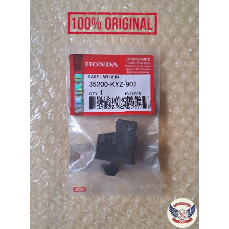 35200KYZ901 Tombol Riting Saklar Sein - BeAT FI , Spacy FI , Vario 125 FI Old , Scoopy FI , Supra X 