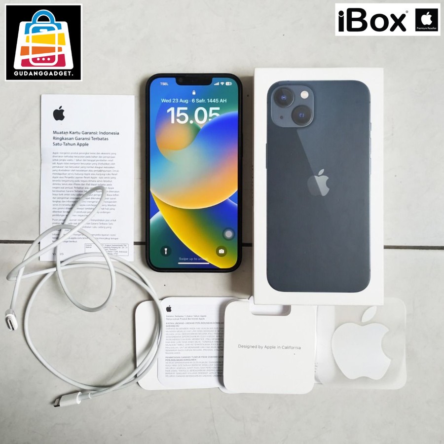 Apple iPhone 13 | 13 Pro | 13 Pro Max 512GB 256GB 128GB Second Original Resmi indo ALL Operator