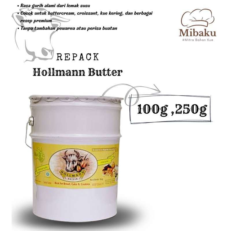 

Hollmann Butter - Repack 100gr 250gr