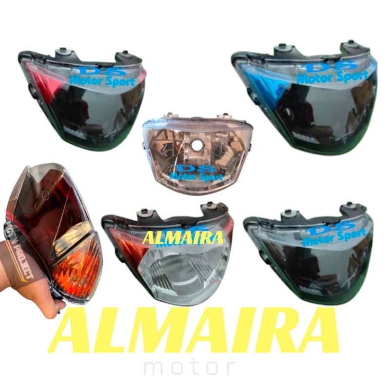 reflektor lampu depan yamaha mio j mio gt 115 custom