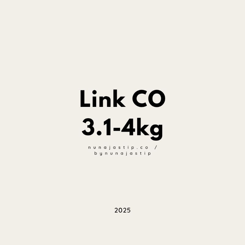 

LINK CO HANDCARRY/JASTIP 3.1-4KG