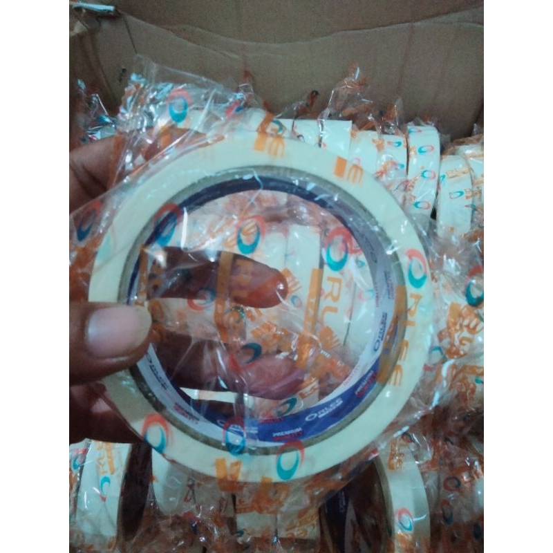 

masking tape besar orlee 22mm (6pcs)