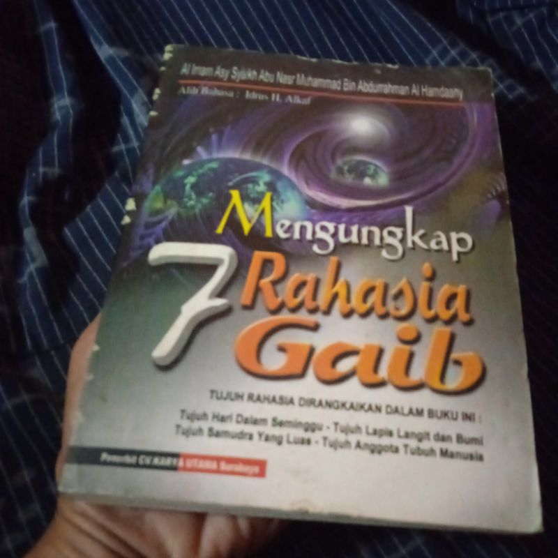 buku Mengungkap 7 Rahasia Gaib, buku original