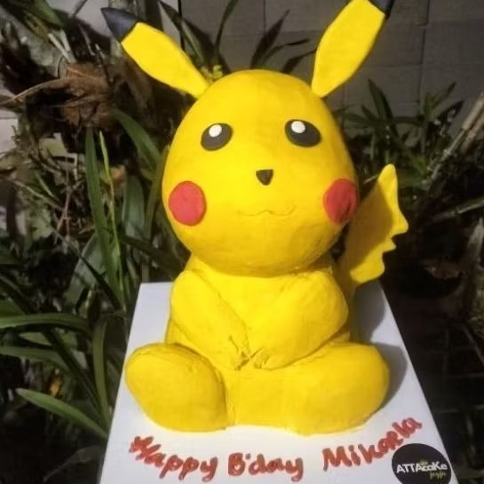 

cake tingkat karakter 3 dimensi cake animal
