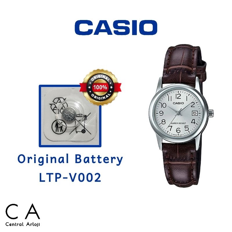 Baterai Jam Tangan Casio Original LTP-V002