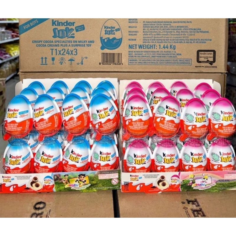 

Kinder Joy Chocolate Crispy Isi 24 Pcs