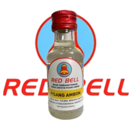 

Red Bell Bahan Tambahan Pangan Perisa Sintetik Pisang Ambon 30 ml