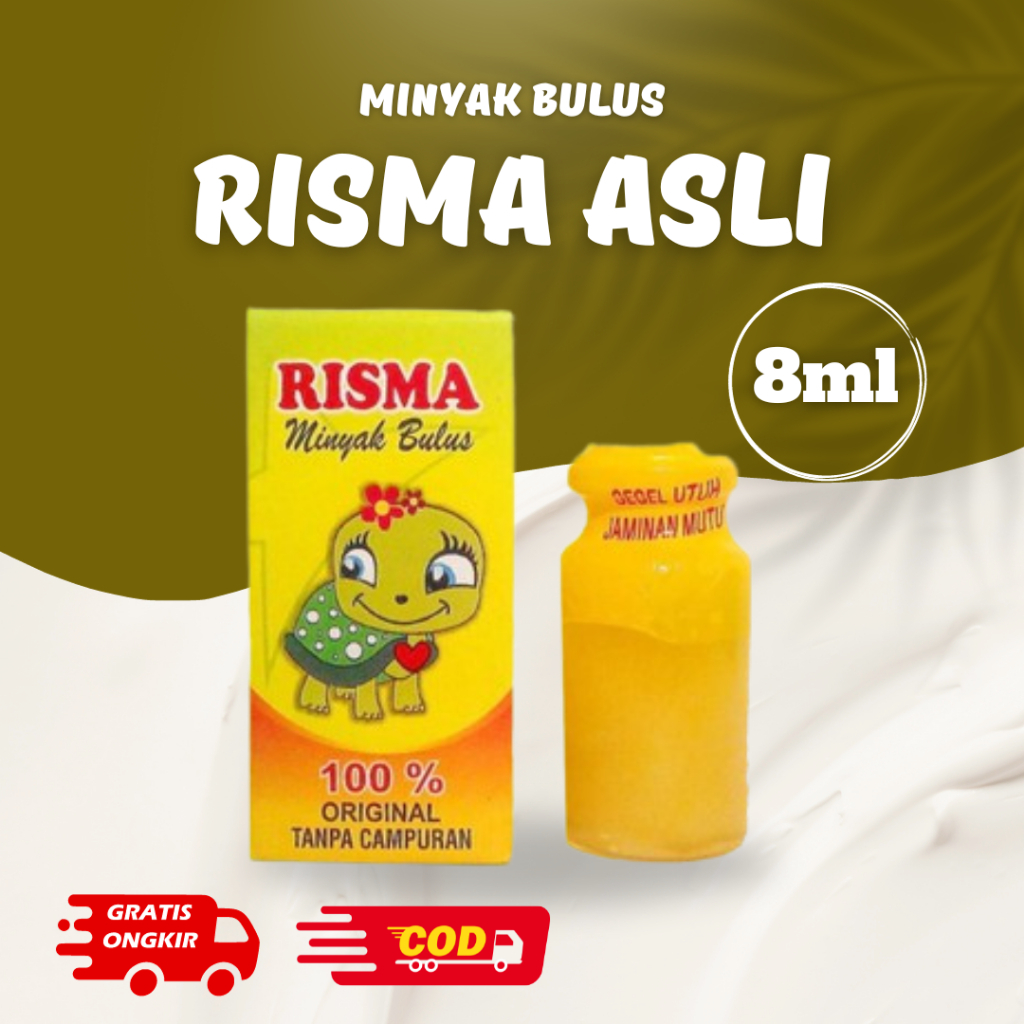 Minyak Bulus Risma 8ml Pembesar Asli Tanpa Campuran