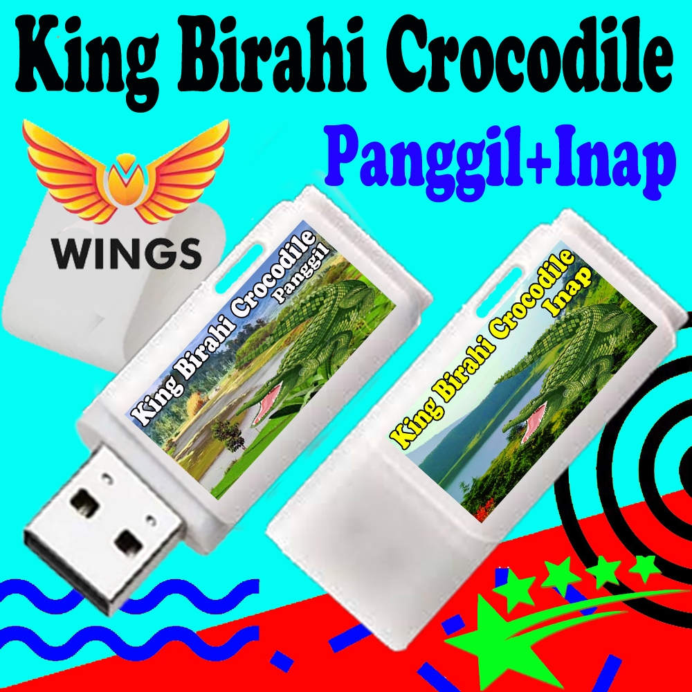 SUARA WALET KING BIRAHI CROCODILE ASLI 100% ORIGINAL