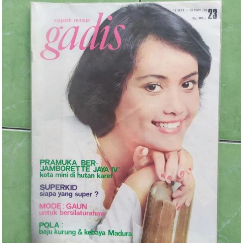majalah remaja GADIS no. 23 1976 jadul lama lawas