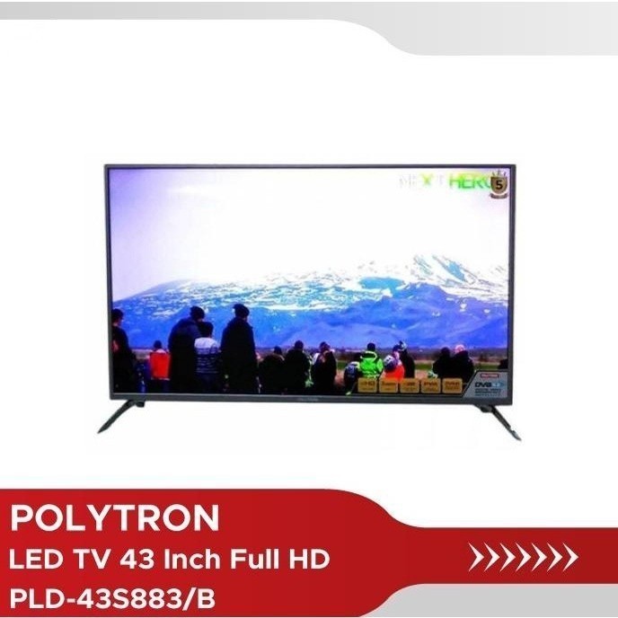 [PROMO]LED TV POLYTRON PLD-43S883 DIGITAL TV (43INCH) BANDAR LAMPUNG