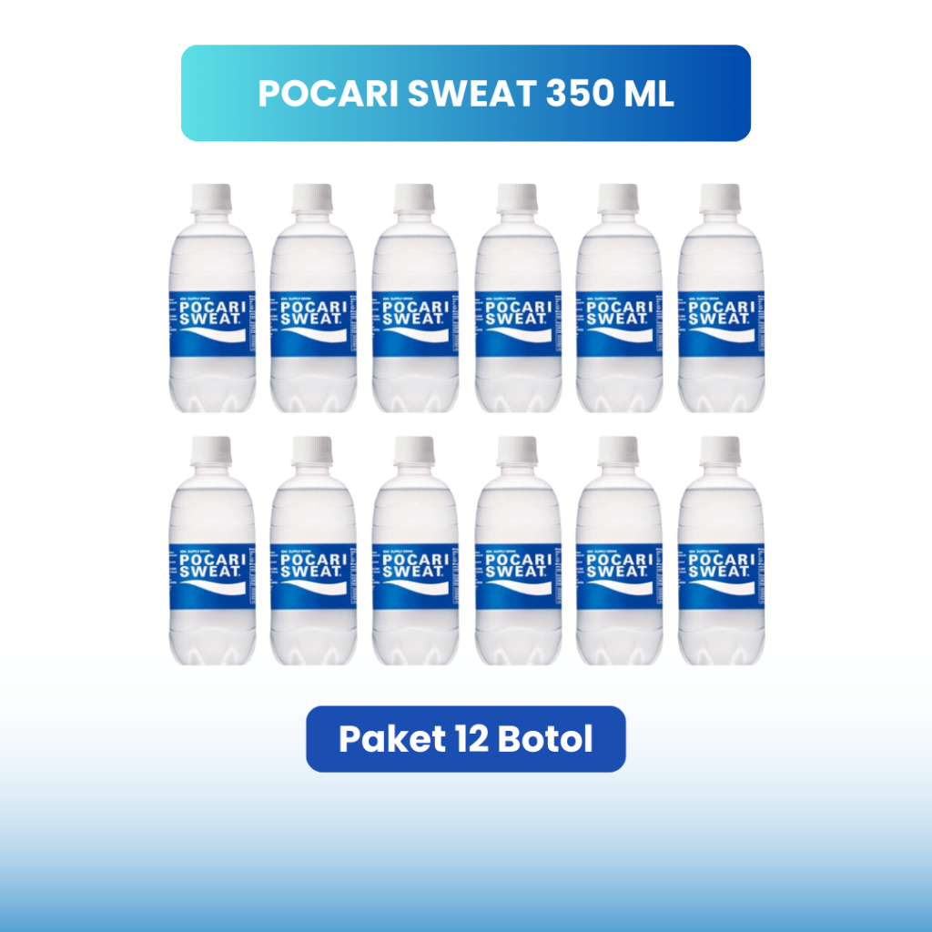 

Jual Pocari Sweat Botol 350 ml Paket 12 Botol