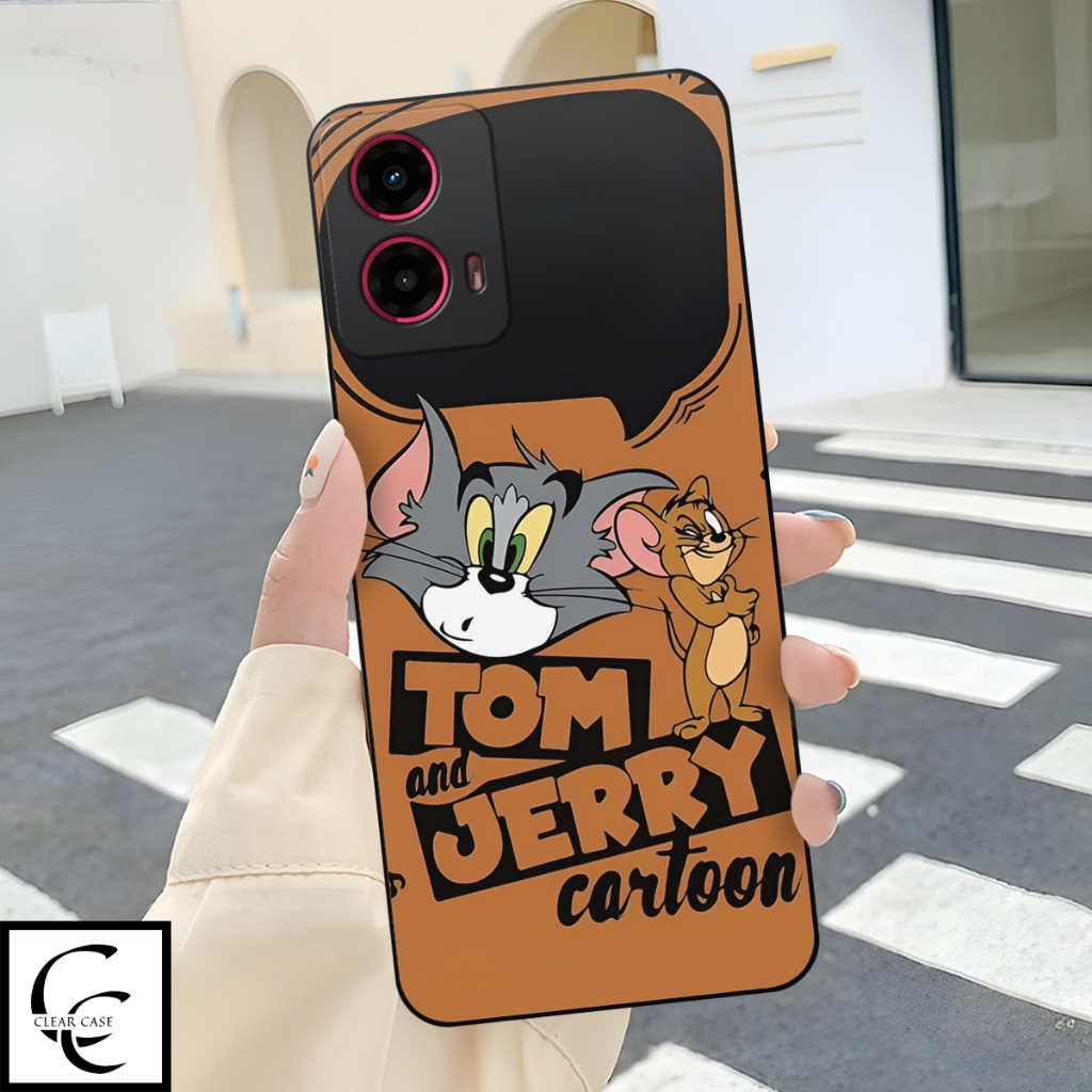 Softcase Handphone Motorola G45 Terbaru 2025 Motif Kartun | Case Motorola G45 Terbaru | Pelindung HP