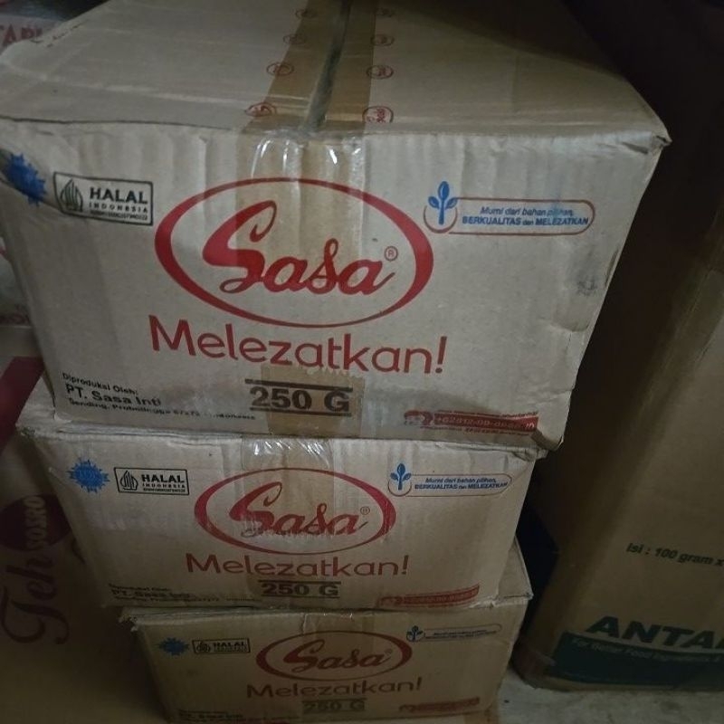 

sasa micin sasa ukuran 250 gram dus an