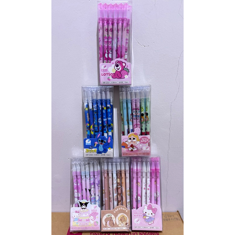 

PEN PULPEN BOLDPOINT GEL HAPUS KARAKTER LUCU
